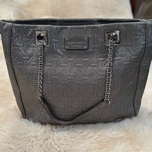 Kate Spade quilted metallic tote
